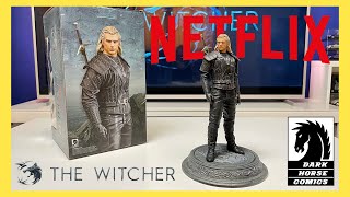 Geralt figure (The Witcher / Netflix) - Dark Horse Deluxe [Unboxing]