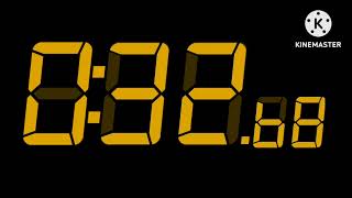 1 Minute Timer Stopwatch (7 Segment) Display BBC 