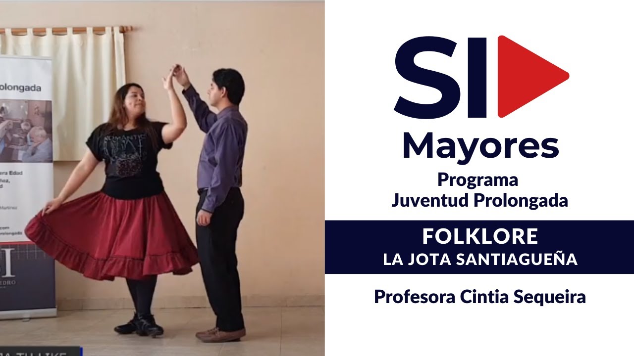 Folklore - Jota Santiagueña en Programa Juventud Prolongada Tercera Edad San Isidro Gustavo Posse