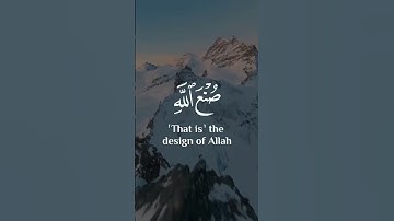 ﴿وَتَرَى الْجِبَالَ تَحْسَبُهَا جَامِدَةً وَهِيَ تَمُرُّ مَرَّ السَّحَابِ ۚ﴾[ سورة النمل: 88]