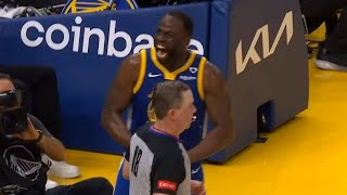 Draymond Green so hyped after taking over clutch with huge block and buckets vs Mavs