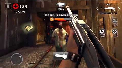 Dead Trigger 2-Refill power generator with fuel