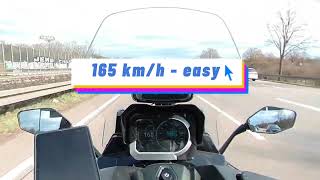 Kymco CV3 max speed test  Höchstgeschwindigkeit