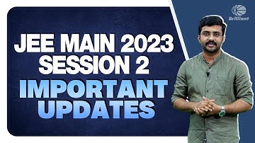 JEE Main 2023 Important Update | Correction Window Opened