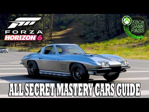 Forza Horizon 6 Guide | How To Unlock Rarest Cars | ALL Secret Mastery Cars Guide