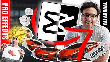 How to Edit like Ali Abdaal in CapCut | Paper Fold-Out Effect And Other Paper Animation Tutorial