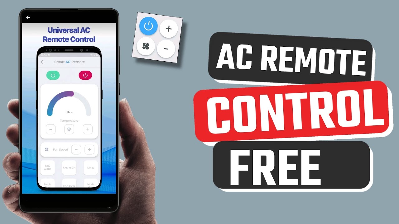 Best Free AC Universal Remote Control App for Android - YouTube