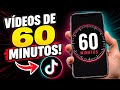 O TikTok MUDOU TUDO!!! AGORA Envie VÍDEOS de ATÉ 60 MINUTOS