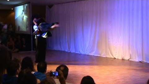 Willem en Aronnette at Salsa and Zouk Beachfestival 2012