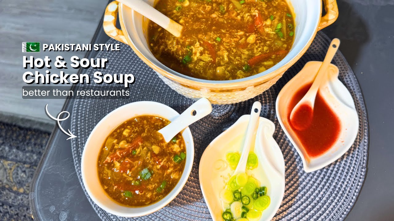 Hot & Sour Chicken Soup Pakistani Recipe | Restaurant Style | Lunch2Munch