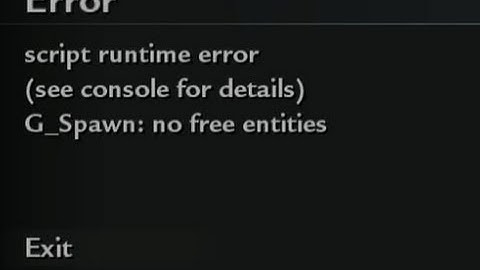 Lorkeep Station Error G_Spawn