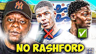 Rashford EXCLUDED from England Squad! | England Squad for EURO 2024 REACTION