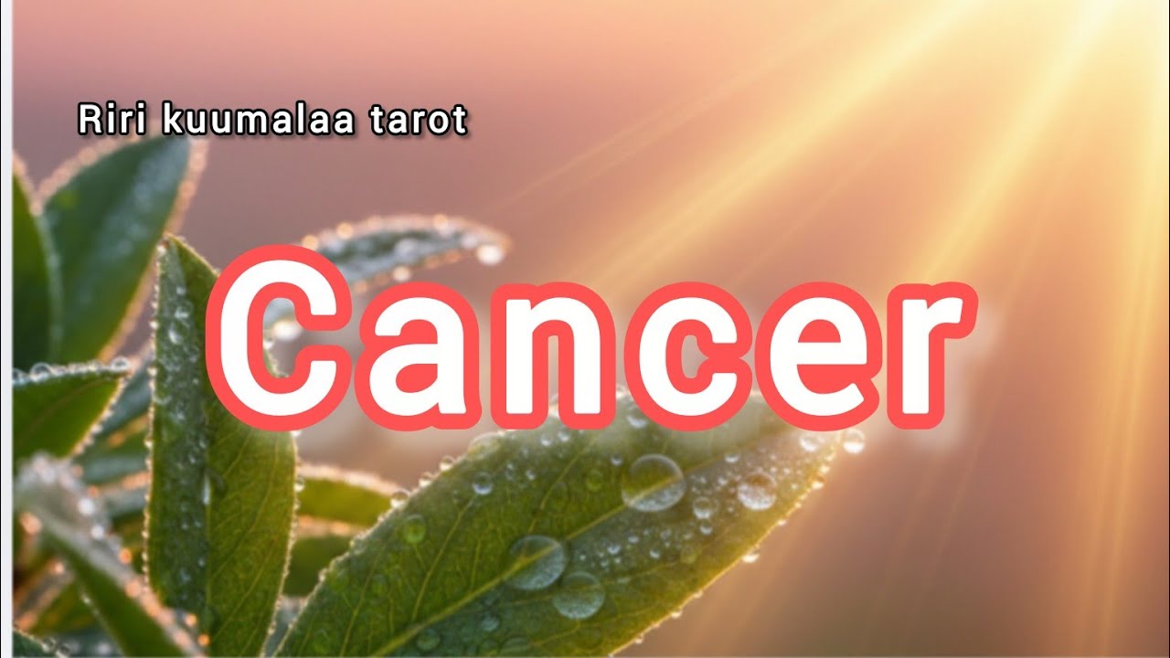 Cancer 💖 Kendalikan dan Kontrol Emosi Jaga Amankan Finansial mu di Masa depan #tarot #tarotreading 