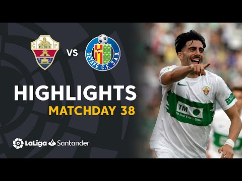 Elche Getafe Goals And Highlights