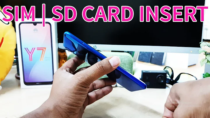 How To Insert SIM And SD Card In Huawei Y7 Prime 2019
