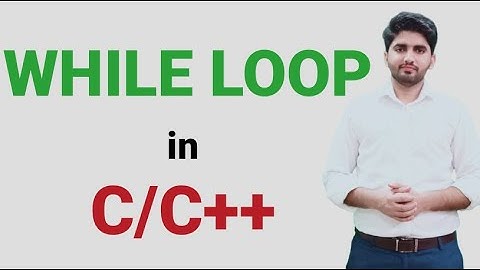 While loop in C++ with example programs (Urdu/Hindi)