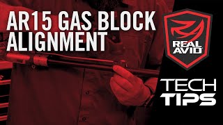Tech Tip | How to Align a 2-Piece AR15 Gas Block Perfectly