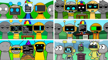 Incredibox - Sprunki but TRIO (FUN BOT, MR FUN COMPUTER, GARNOLD) in ALL Different Mods