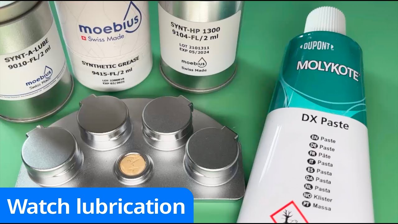 Watch lubrication what products I use and how I prepare my oil cups