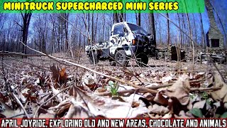 Mini-Truck (SE07 E13) Spring exploring old,  new places, Chocolate and wild animals on security cams