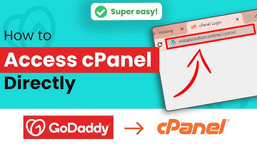 How to access GoDaddy cPanel directly 2024 | Initial Solution