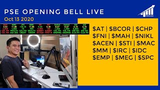PSE OPENING BELL  LIVE | OCT 13, 2020