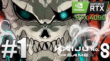 KAIJU NO. 8 THE GAME (PC/RTX 4090) Gameplay Walkthrough Part 1 [4K 60FPS]
