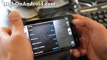 Galaxy Note Review Part 3 - Camera and Camcorder! [1080P Video Test][8MP Camera]