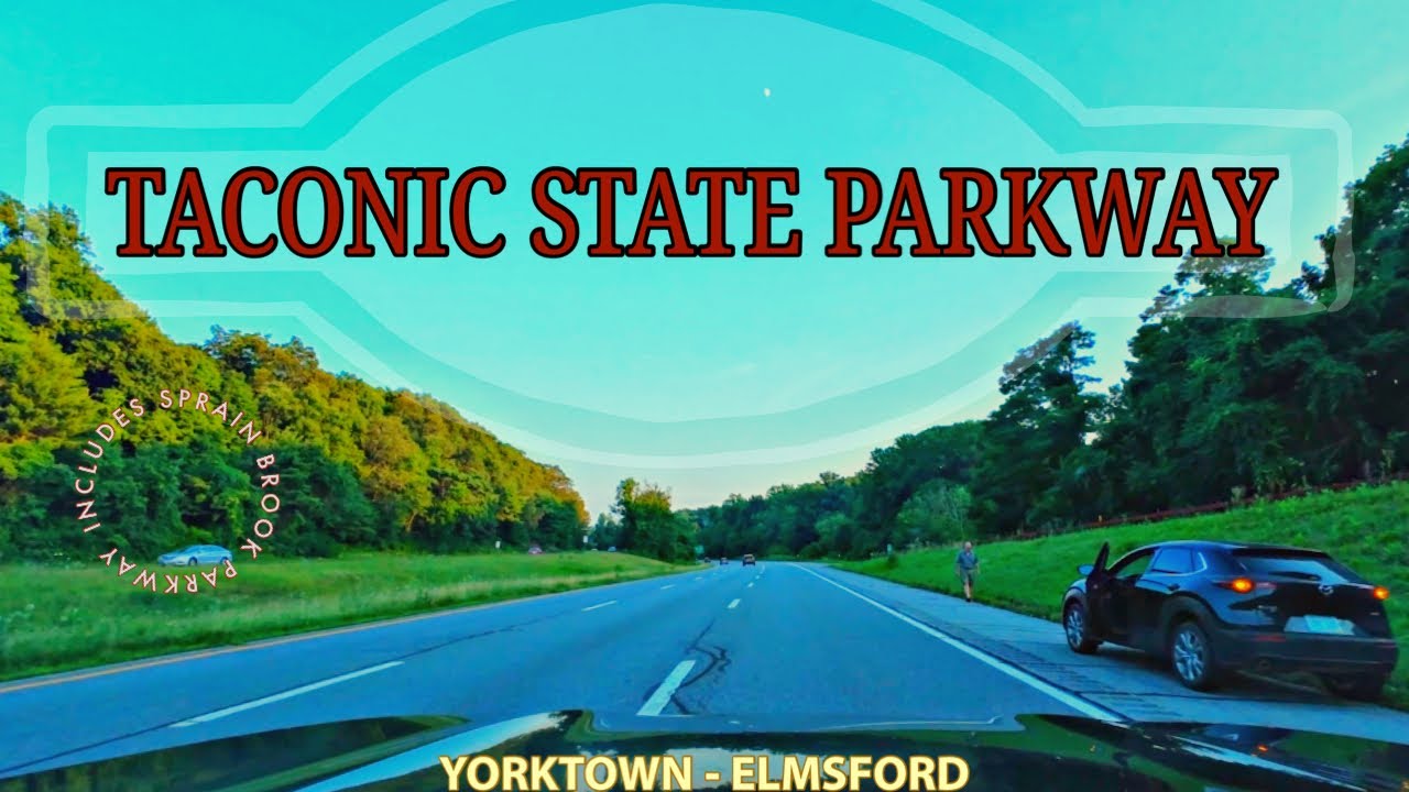 Taconic State Parkway | Yorktown - Elmsford | New York 4K [Hudson