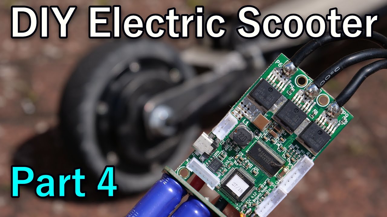 Regenerative Braking - DIY Electric Scooter Part 4 [VESC]