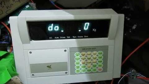 Đầu cân XK3190 - DS1 nhận dạng và kết nối Loadcell số