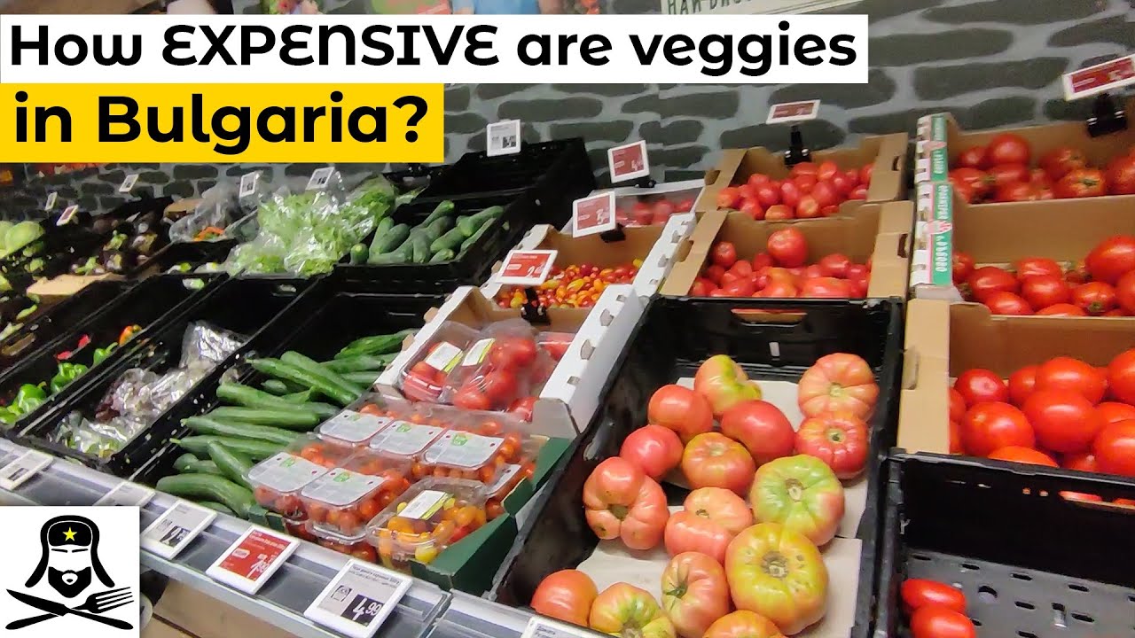 What is the Cost FOOD in Bulgaria, Eastern Europe (vegetable edition