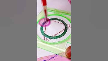 Mesmerizing Spirograph Patterns in 10 Seconds #2025