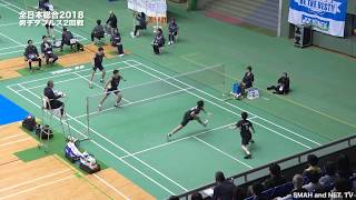 DIGEST【全日本総合2018 】MD2回戦 塚本好喜/高野将斗(日立情報通信E) vs 井上拓斗/金子祐樹(日本ユニシス)