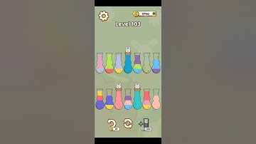 Complete Drink Sort Master Advanced Mode Level 103