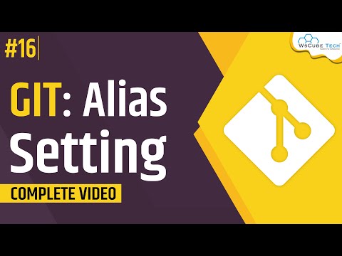 What is Alias Setting in GIT | Git Tutorial for Begginers in Hindi
