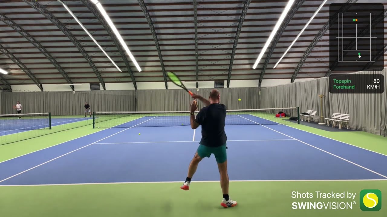 Four TieBreaks to 10: Court Level View Tennis Myrko & Finn @ TIB1848