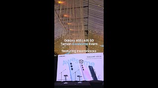 Galaxy A55 & A35 Teman Awesome Event featuring Insomniacks |  Samsung