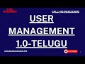 Linux User Management step by step explanation -1.0 In Telugu