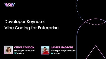 World of Workato Developer Keynote 2025 - Vibe Coding