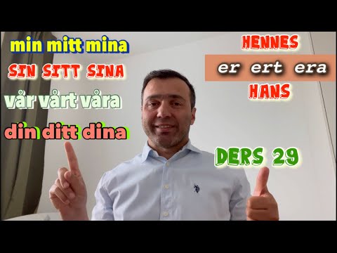 29. DERS İSVEÇÇENİ BİR ÜST SEVİYEYE ÇIKARACAK