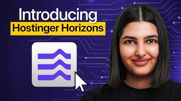 Introducing Hostinger Horizons: Build Web Apps with AI | Hostinger India