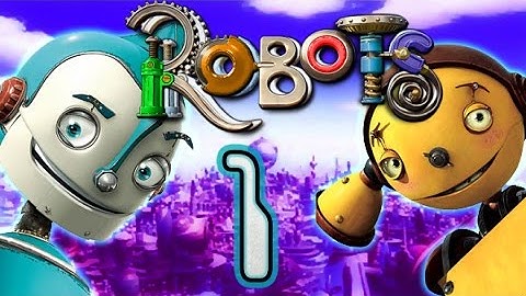 Robots Walkthrough Part 1 - [The Movie Game] - (PS2, XBOX, PC, Gamecube) Rivet Town