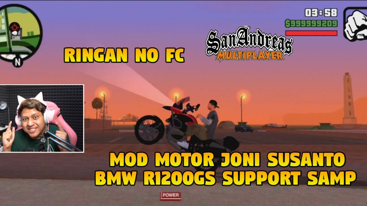 MOD MOTOR BMW R1200GS SUPPORT GTA SA SAMP ANDROIN || Gta sa sandreas