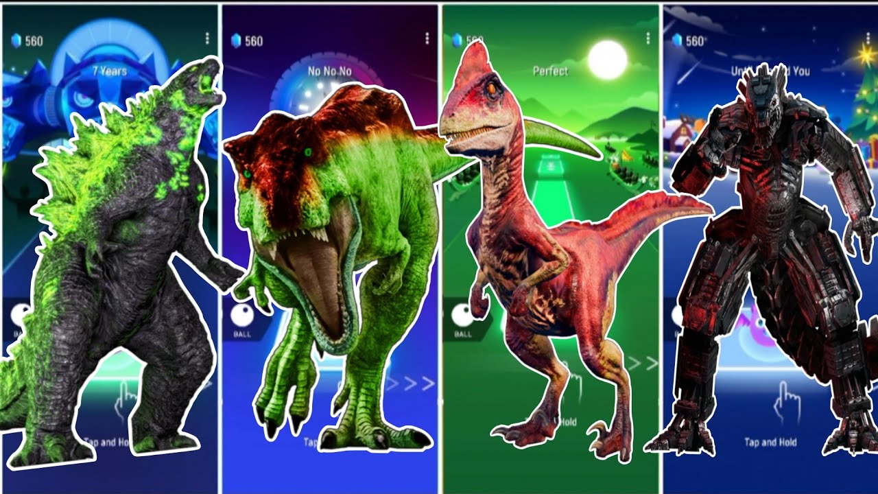 «Мир Юрского периода 2» Годзилла 🆚 Зомби-тираннозавр 🆚 Велоцираптор || Танцевальная песня «Гроб» ...