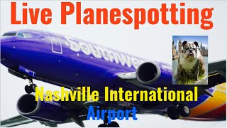 Live Planespotting from Nashville International Airport (BNA) Raw and Unfiltered