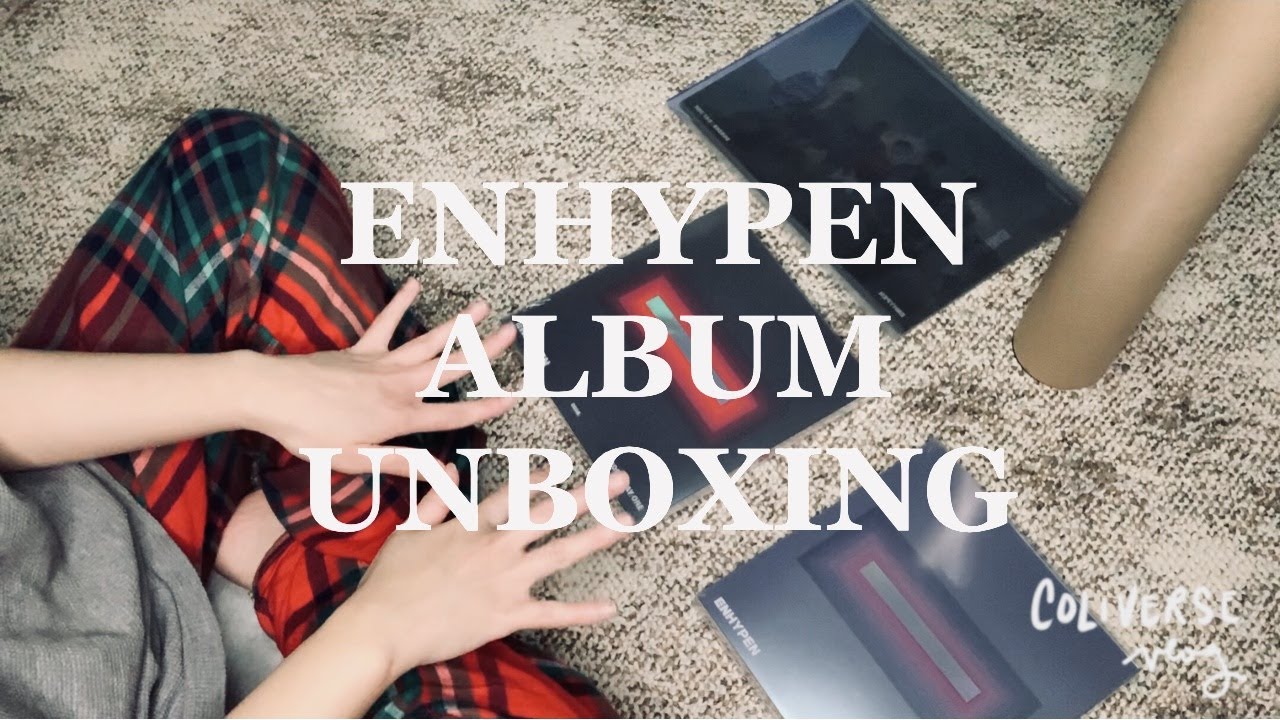 ENHYPEN BORDER: DAY ONE ALBUM UNBOXING (DUSK + DAWN ver.)
