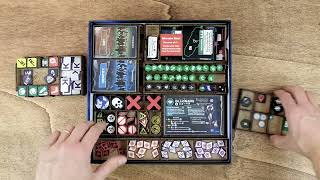 Reboxing Stationfall Board Game Insert Organizer The Dicetroyers