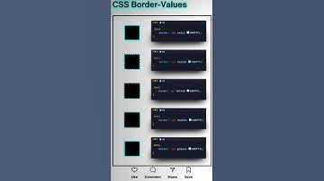 CSS border values #cssforbeginners  #bordervalues #viralshortvideo