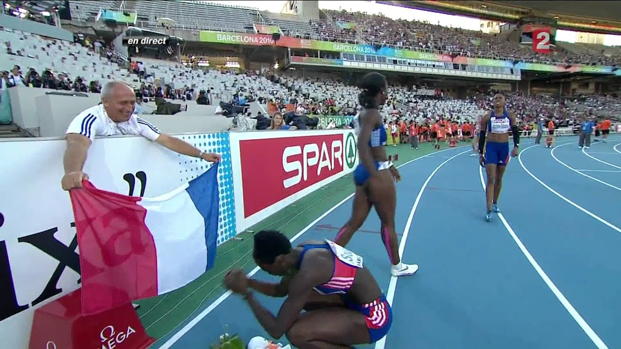 Championnats d'Europe d'athlétisme 2010, finale 200m dame - HD